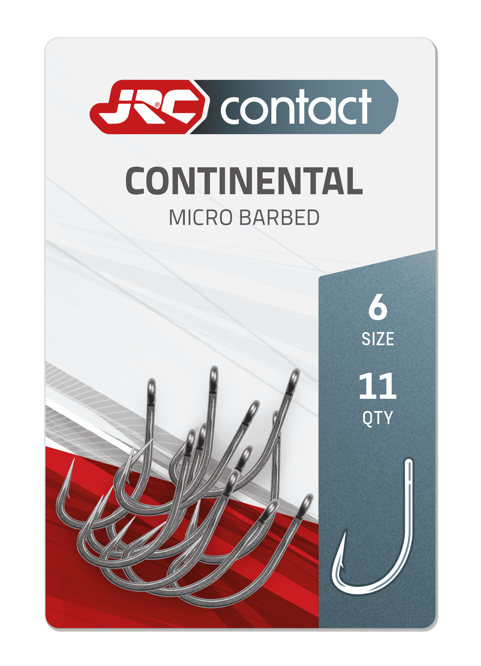 Trnki JRC Contact Continental Carp Hooks Št.6
