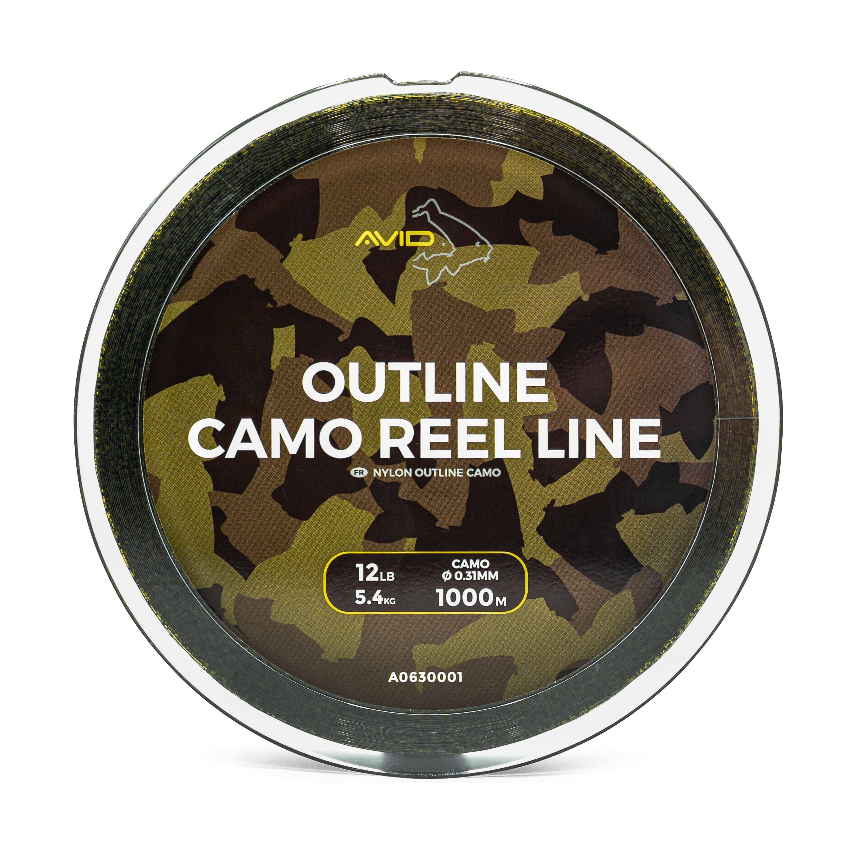 Laks Avid 1,000M Camo Reel Line 0.31mm 12Lb