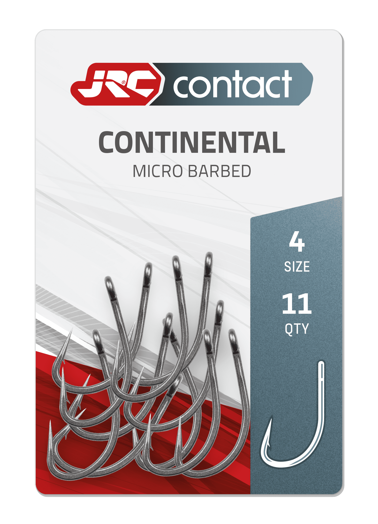 Trnki JRC Contact Continental Carp Hooks Št.4